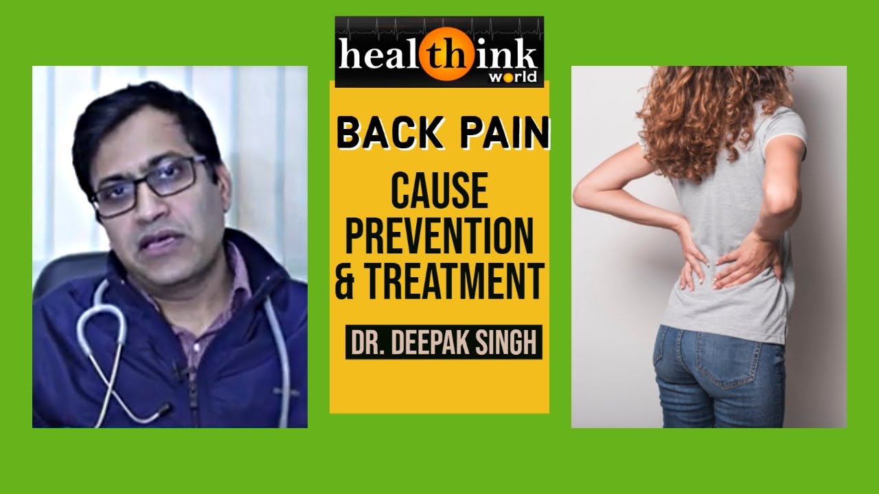 Backache - small change in lifestyle will bring big relief 